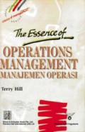The Essence of operations management = manajemen operasi
