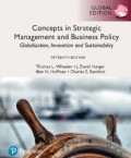 Concepts in strategic management and business policy : globalization, innovation and sustainability