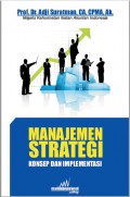 Manajemen strategi : konsep dan implementasi